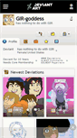 Mobile Screenshot of gir-goddess.deviantart.com