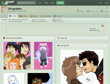 Tablet Screenshot of gir-goddess.deviantart.com