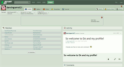 Desktop Screenshot of dancingcarrot21.deviantart.com