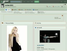 Tablet Screenshot of jordan2002.deviantart.com