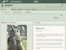 Tablet Screenshot of derdrachen.deviantart.com