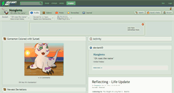 Desktop Screenshot of noogiems.deviantart.com