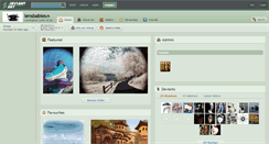 Desktop Screenshot of lensbabies.deviantart.com