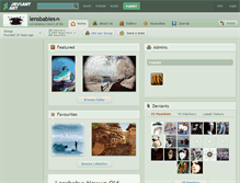 Tablet Screenshot of lensbabies.deviantart.com