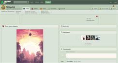 Desktop Screenshot of neoyume.deviantart.com