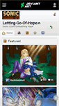 Mobile Screenshot of letting-go-of-hope.deviantart.com