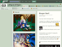 Tablet Screenshot of letting-go-of-hope.deviantart.com