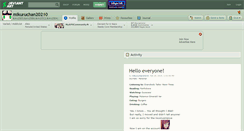 Desktop Screenshot of mikuruchan20210.deviantart.com