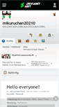 Mobile Screenshot of mikuruchan20210.deviantart.com