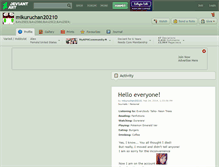 Tablet Screenshot of mikuruchan20210.deviantart.com