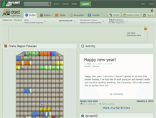 Tablet Screenshot of dgxz.deviantart.com