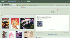 Desktop Screenshot of jindawg.deviantart.com