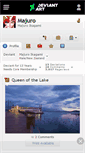 Mobile Screenshot of majuro.deviantart.com