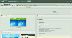Desktop Screenshot of deskmundo.deviantart.com
