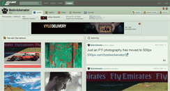 Desktop Screenshot of bostwickenator.deviantart.com