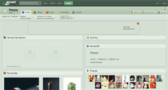 Desktop Screenshot of peepsy.deviantart.com