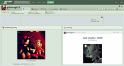 Desktop Screenshot of guitarangel15.deviantart.com