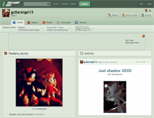 Tablet Screenshot of guitarangel15.deviantart.com