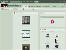 Tablet Screenshot of le-moulin-rouge.deviantart.com