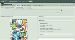 Desktop Screenshot of jcademonclub.deviantart.com