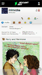 Mobile Screenshot of mimozka.deviantart.com