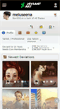 Mobile Screenshot of meluseena.deviantart.com