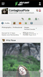 Mobile Screenshot of contagiouspixie.deviantart.com
