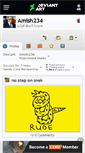 Mobile Screenshot of amish234.deviantart.com