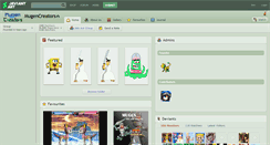Desktop Screenshot of mugencreators.deviantart.com