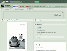 Tablet Screenshot of bassists.deviantart.com