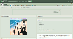 Desktop Screenshot of kitzel.deviantart.com