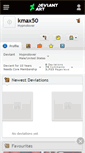 Mobile Screenshot of kmax50.deviantart.com