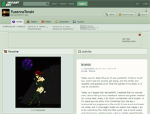 Tablet Screenshot of fuzennotenshi.deviantart.com