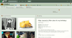 Desktop Screenshot of ll-wolfie-ll.deviantart.com