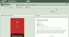Desktop Screenshot of hobbitpunk.deviantart.com