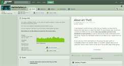 Desktop Screenshot of marblegallery.deviantart.com