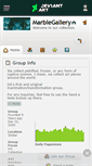Mobile Screenshot of marblegallery.deviantart.com