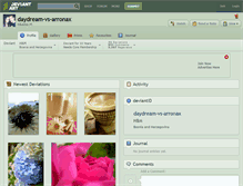 Tablet Screenshot of daydream-vs-arronax.deviantart.com