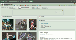 Desktop Screenshot of ironlichstudio.deviantart.com