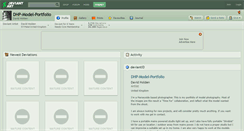 Desktop Screenshot of dhp-model-portfolio.deviantart.com