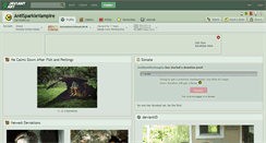 Desktop Screenshot of antisparklevampire.deviantart.com