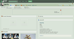 Desktop Screenshot of ham-pie.deviantart.com