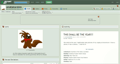 Desktop Screenshot of emotrainer4444.deviantart.com