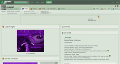 Desktop Screenshot of jwecom.deviantart.com