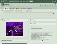 Tablet Screenshot of jwecom.deviantart.com
