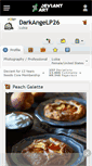 Mobile Screenshot of darkangelp26.deviantart.com