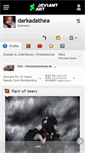 Mobile Screenshot of darkadathea.deviantart.com