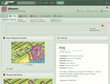 Tablet Screenshot of jdhayson.deviantart.com