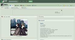 Desktop Screenshot of bapho.deviantart.com