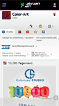 Mobile Screenshot of color-art.deviantart.com